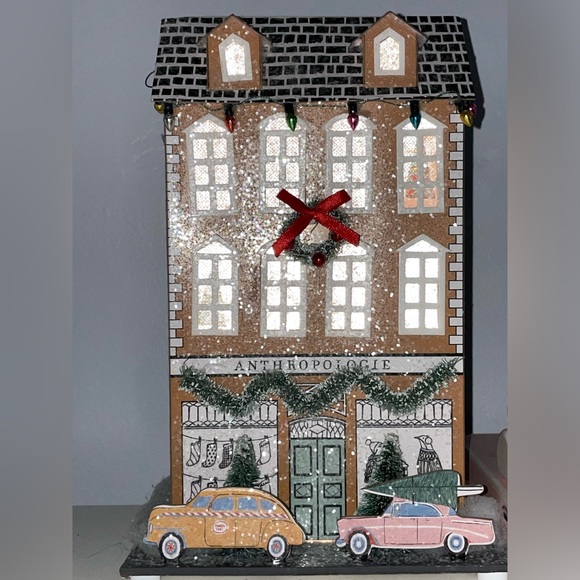 Anthropologie George and Viv Holiday Village House - Picture 5 of 7